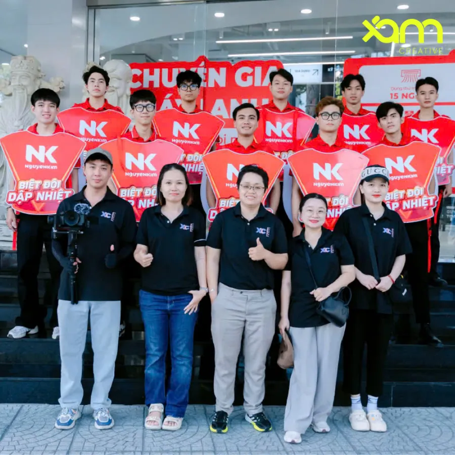 NguyenKim outdoor activation at Ben Thanh Market