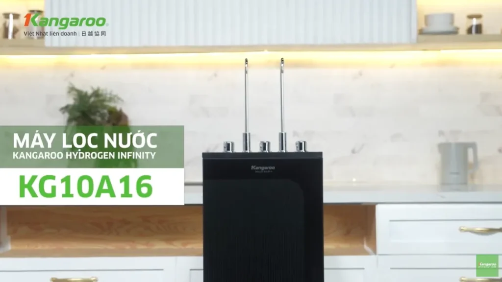 Kangaroo KG10A16 water purifier YouTube video frame