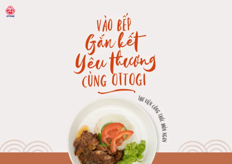Cover of the Ottogi branded cookbook
